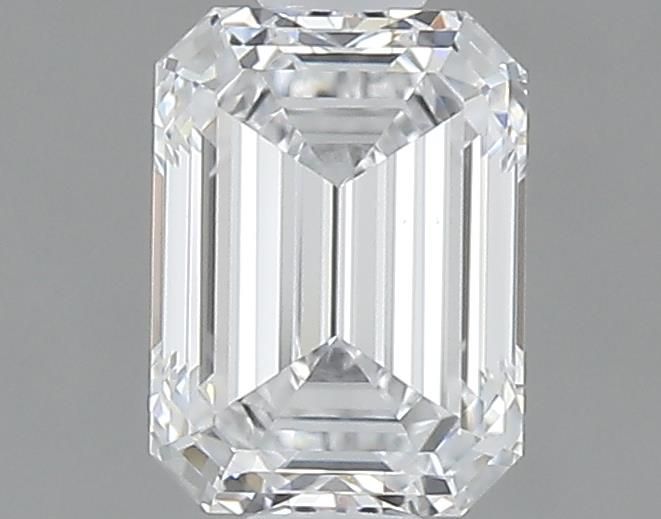 0.51ct Emerald D IF Natural Diamond