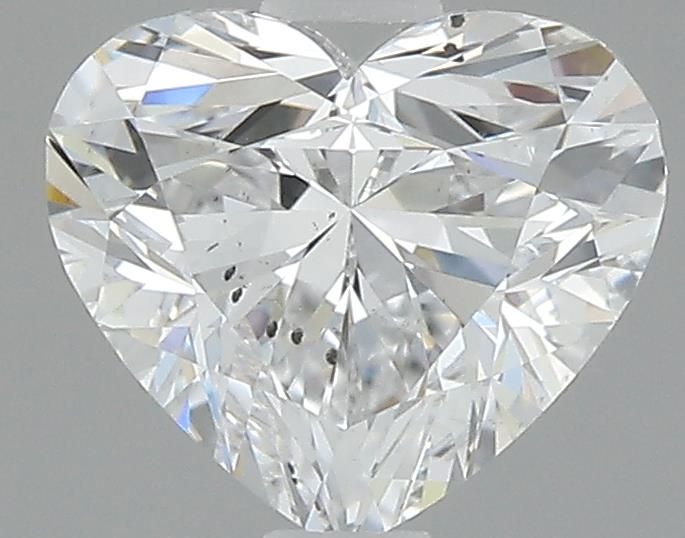0.9ct Heart D SI1 Natural Diamond