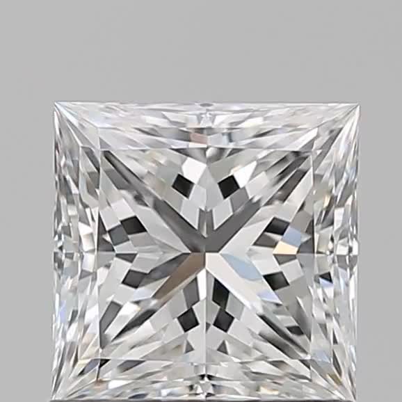 1.01ct Princess F VS1 Natural Diamond