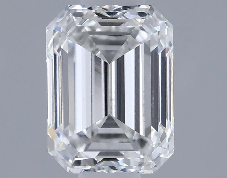 0.7ct Emerald F VS2 Natural Diamond