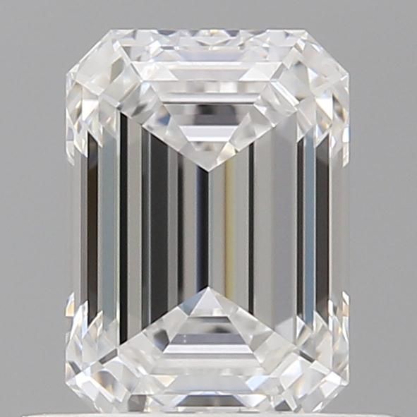 0.7ct Emerald D VVS2 Natural Diamond