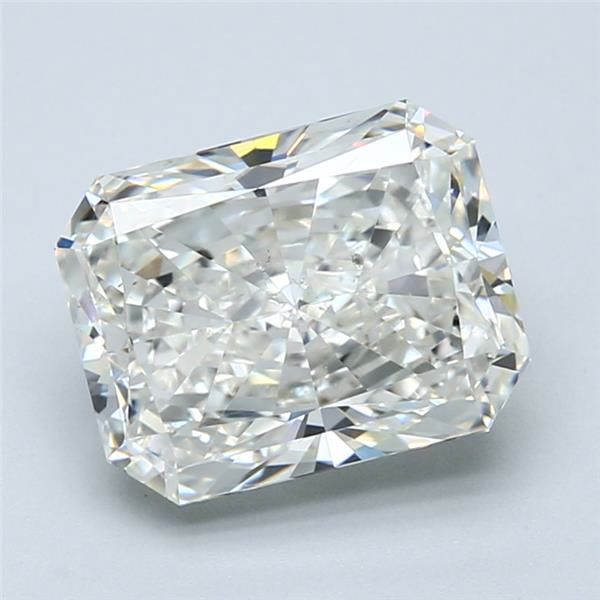 3.51ct Radiant I SI2 Natural Diamond