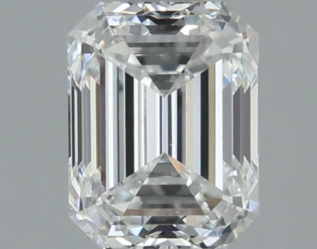 0.7ct Emerald E VS2 Natural Diamond
