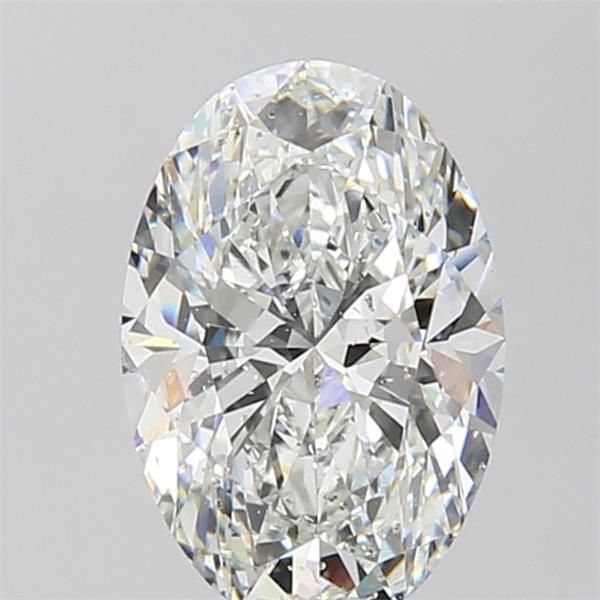 2.02ct Oval F SI2 Natural Diamond