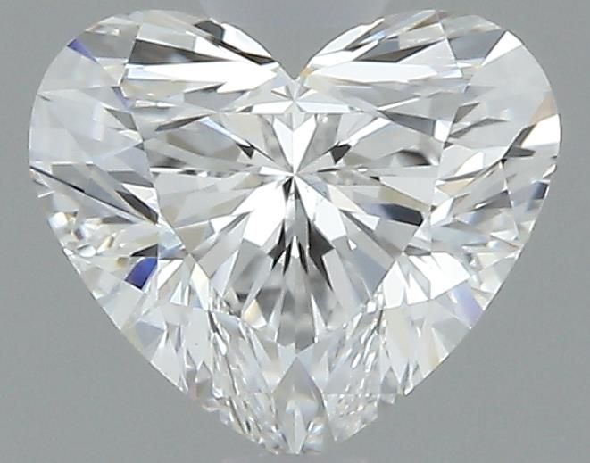 0.7ct Heart E VS2 Natural Diamond
