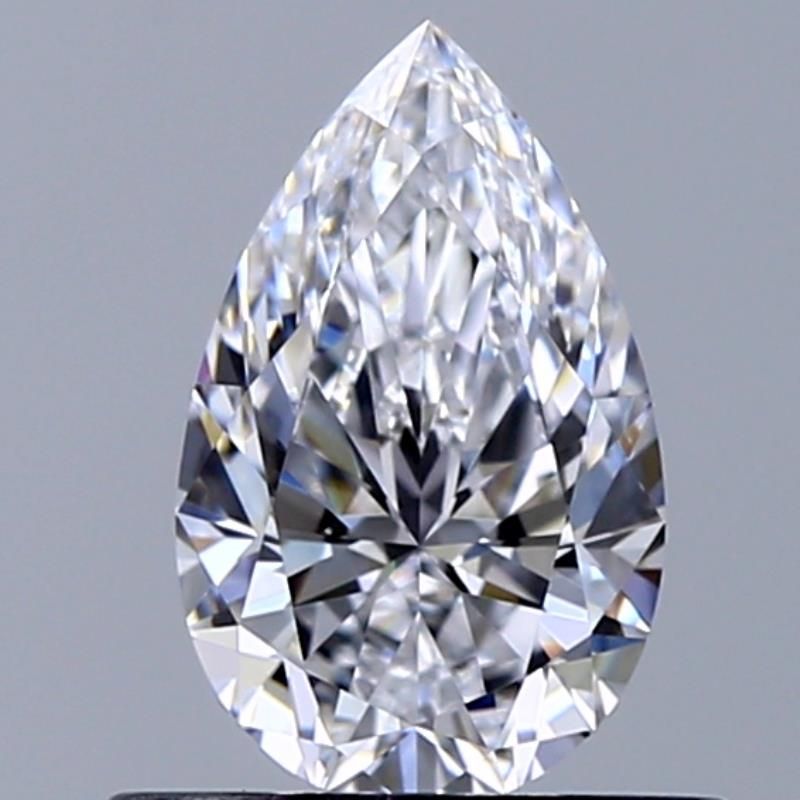 0.58ct Pear D VS2 Natural Diamond