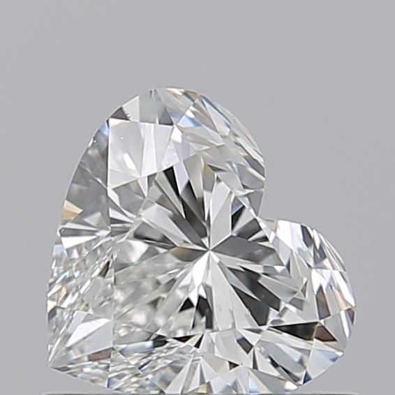 0.71ct Heart G VS2 Natural Diamond