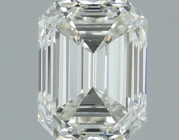 0.71ct Emerald J VVS2 Natural Diamond