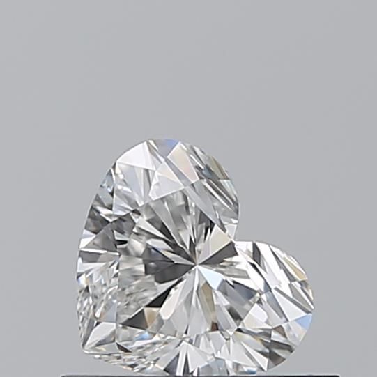 0.5ct Heart F VVS2 Natural Diamond