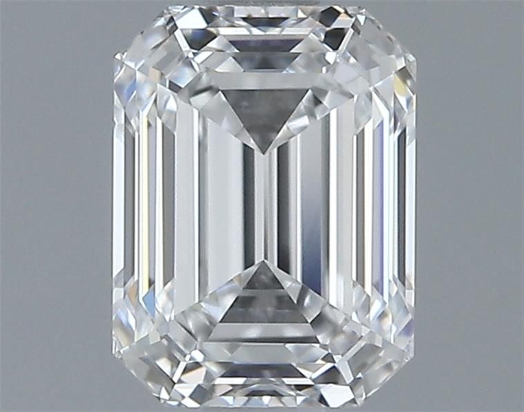 0.91ct Emerald D VVS1 Natural Diamond