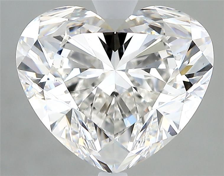 3.01ct Heart F VS2 Natural Diamond