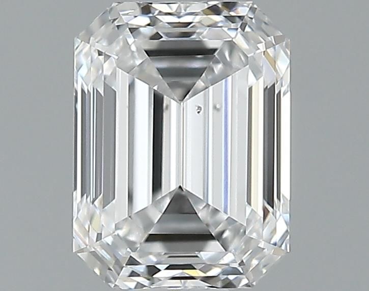 0.8ct Emerald D SI1 Natural Diamond