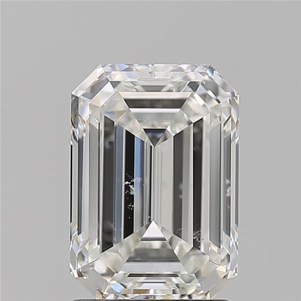 2.03ct Emerald H SI2 Natural Diamond