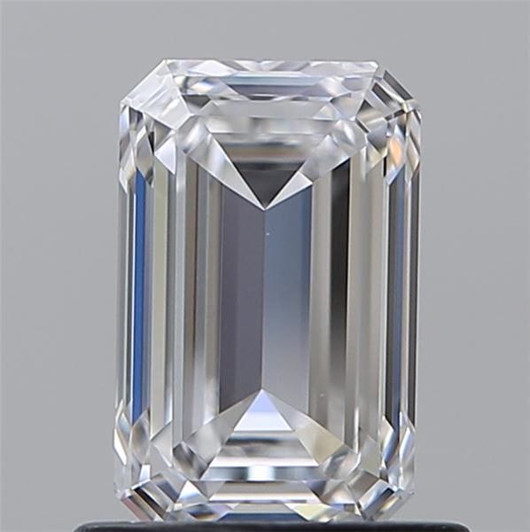 1.01ct Emerald D IF Natural Diamond
