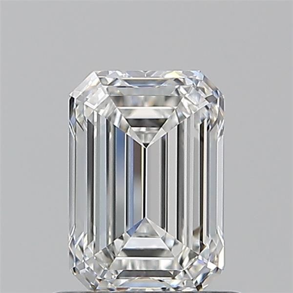 0.9ct Emerald E VVS1 Natural Diamond
