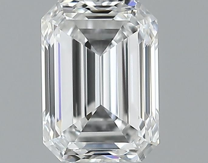 0.5ct Emerald F IF Natural Diamond