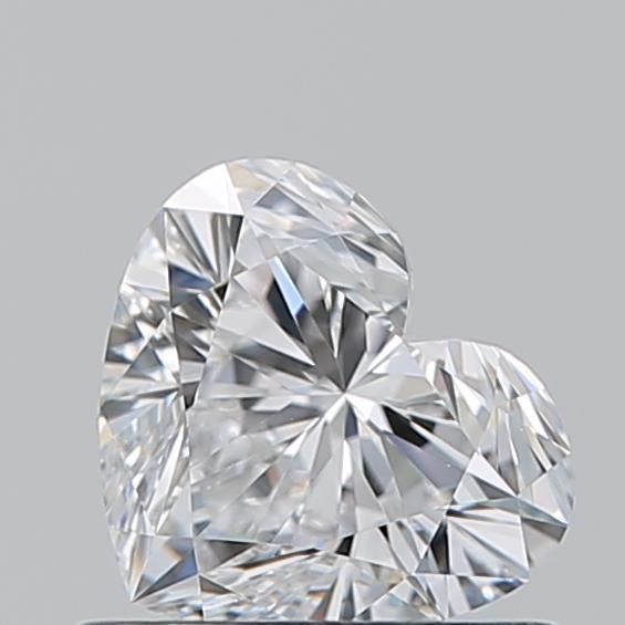 0.7ct Heart D VS2 Natural Diamond