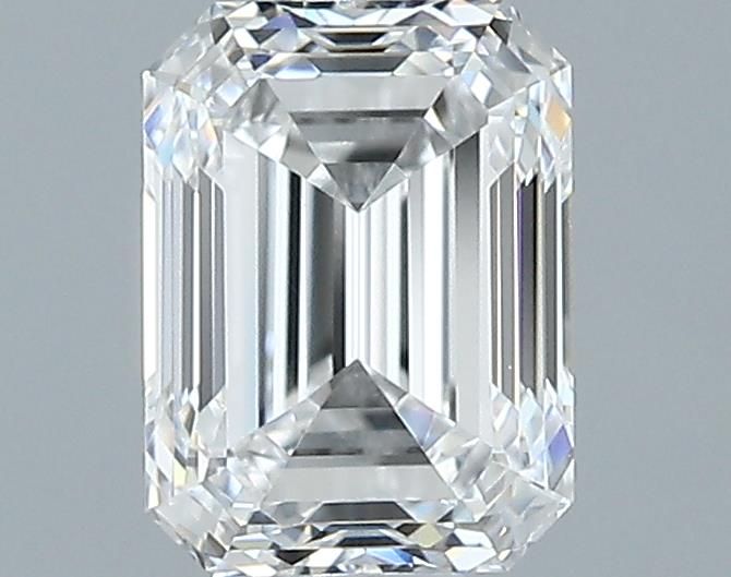 0.9ct Emerald D VVS2 Natural Diamond