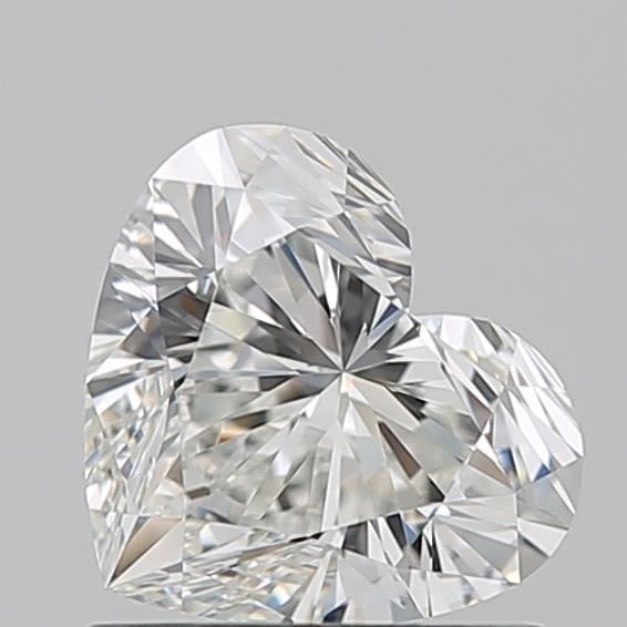 1.03ct Heart H VVS1 Natural Diamond