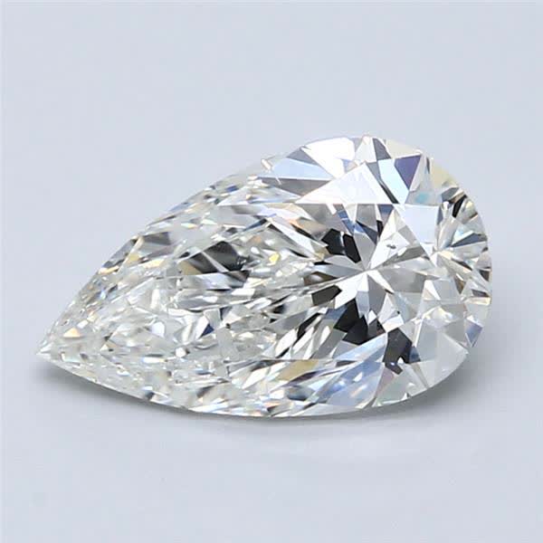 1.9ct Pear H SI1 Natural Diamond