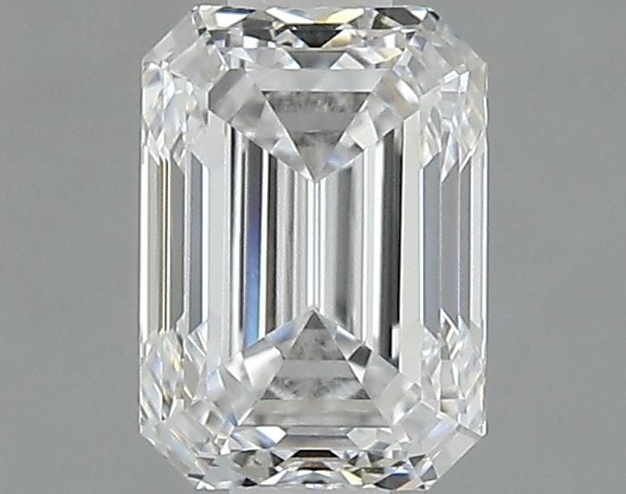 0.71ct Emerald D VVS1 Natural Diamond