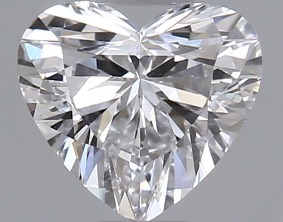 0.62ct Heart D VS2 Natural Diamond