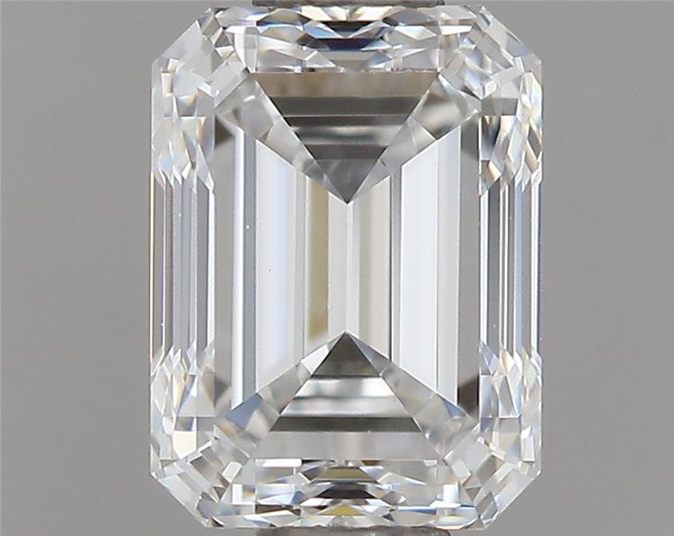 0.8ct Emerald F VVS2 Natural Diamond