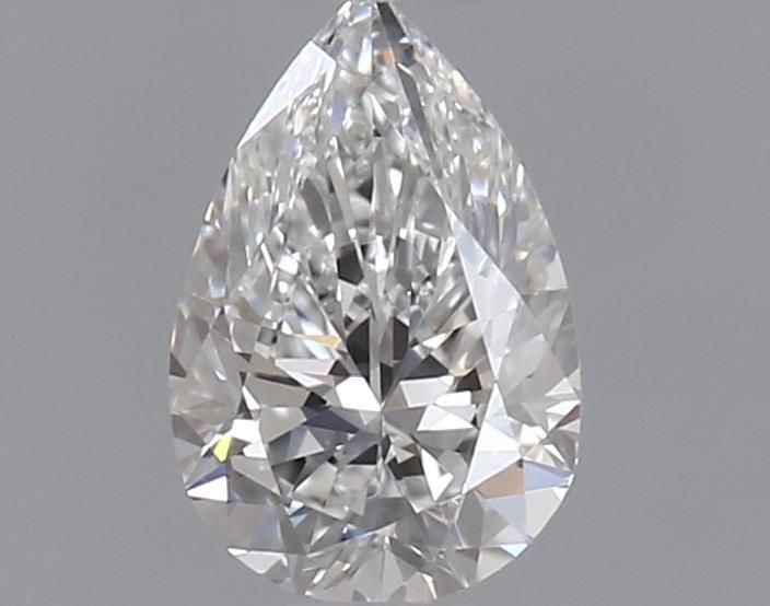 0.5ct Pear F IF Natural Diamond