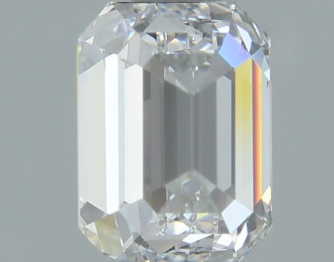 0.7ct Emerald D SI2 Natural Diamond