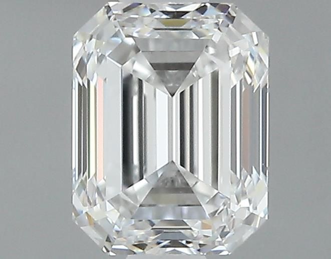 0.9ct Emerald F VVS1 Natural Diamond