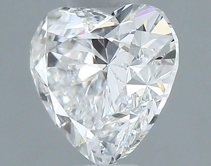 0.56ct Heart F VS1 Natural Diamond
