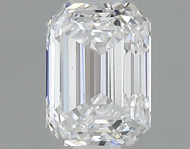 0.7ct Emerald E VS2 Natural Diamond
