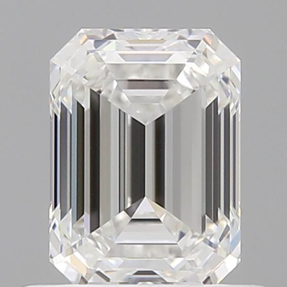 0.7ct Emerald F VVS2 Natural Diamond