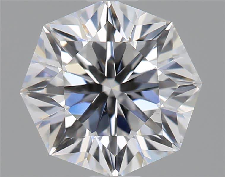 1.01ct Octagonal D VVS2 Natural Diamond