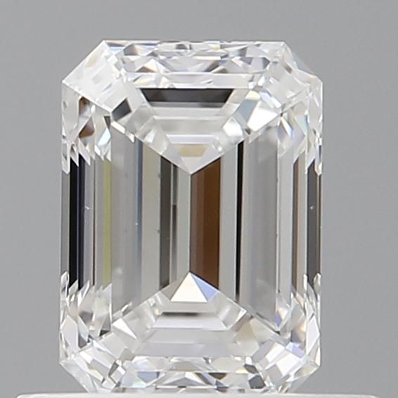 0.7ct Emerald E VVS2 Natural Diamond