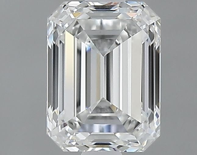 0.6ct Emerald F VVS1 Natural Diamond