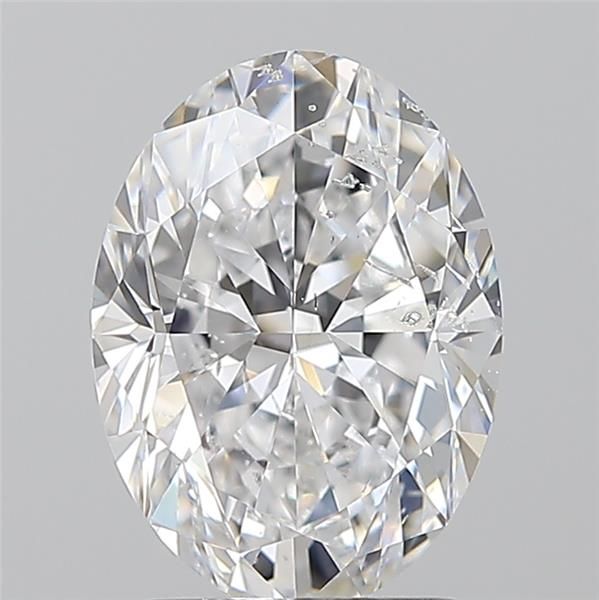 2.01ct Oval D SI2 Natural Diamond