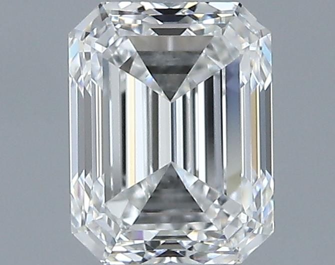 1ct Emerald F VVS1 Natural Diamond