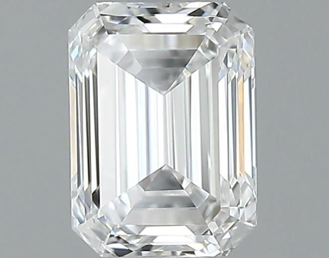 0.51ct Emerald F IF Natural Diamond