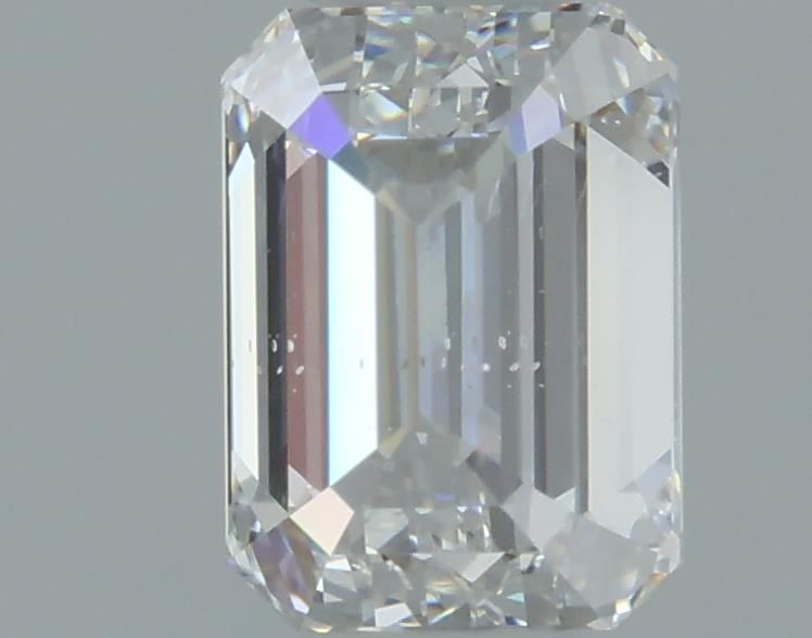 0.79ct Emerald F SI1 Natural Diamond