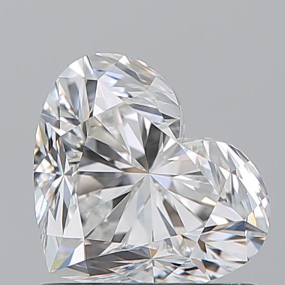 1.02ct Heart E VVS1 Natural Diamond