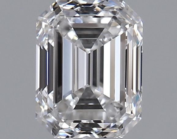 0.7ct Emerald D VVS1 Natural Diamond