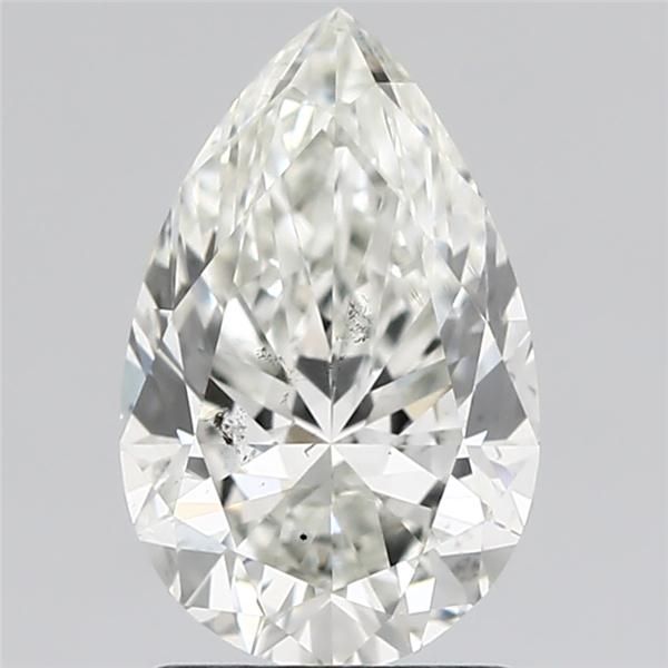1.7ct Pear J SI2 Natural Diamond