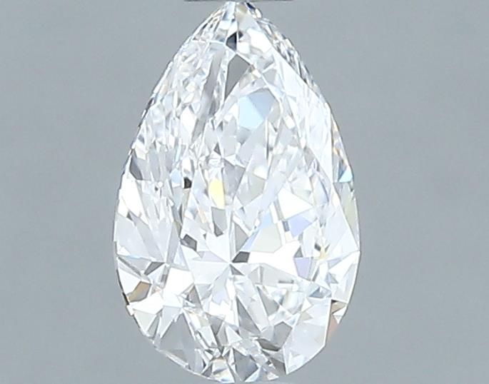 0.53ct Pear D IF Natural Diamond