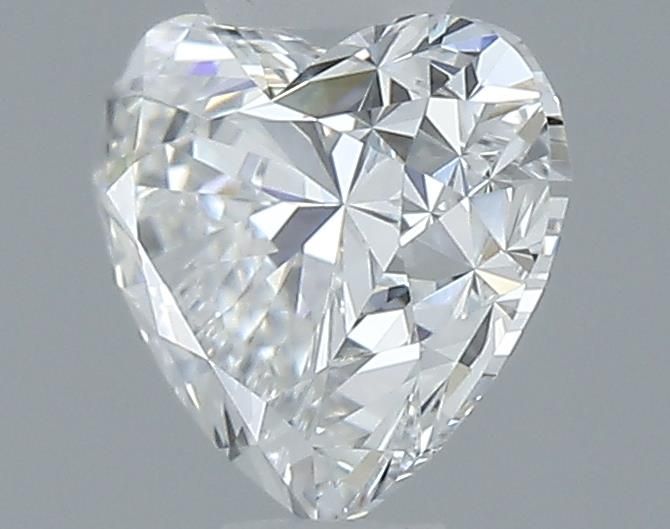 0.56ct Heart F VVS2 Natural Diamond