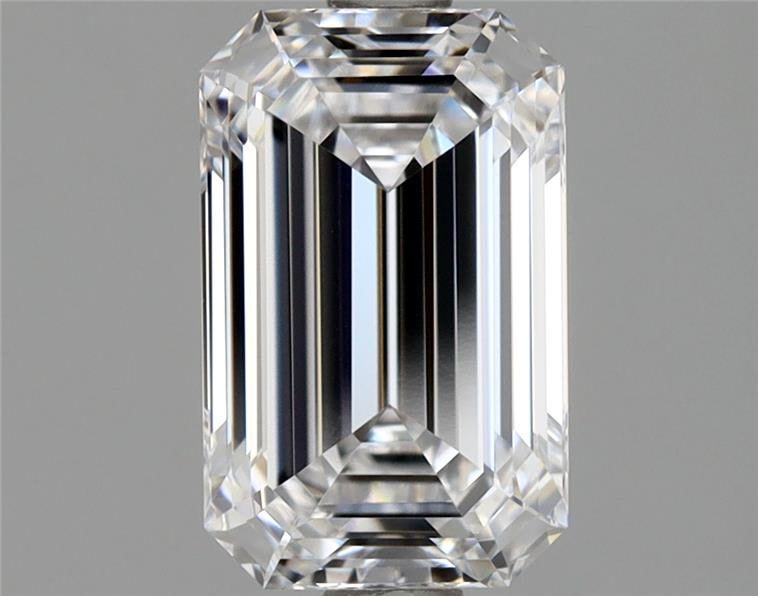 1.5ct Emerald D VVS2 Natural Diamond