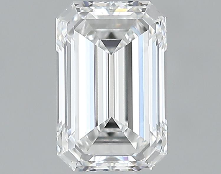 1ct Emerald D VVS1 Natural Diamond