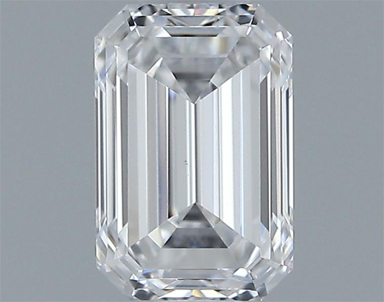 0.71ct Emerald D VVS2 Natural Diamond