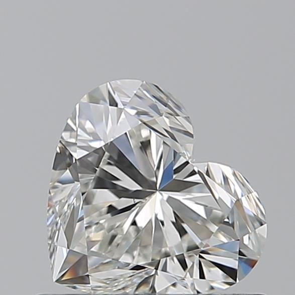 0.71ct Heart H VS1 Natural Diamond