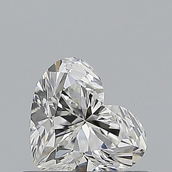 0.59ct Heart H IF Natural Diamond